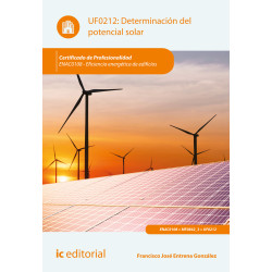 Determinación del potencial solar. ENAC0108 - Eficiencia energética de edificios