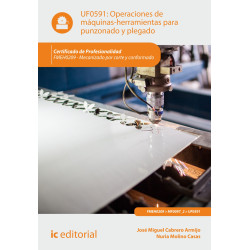 Operaciones de máquinas-herramientas para punzonado y plegado. FMEH0209 - Mecanizado por corte y conformado.