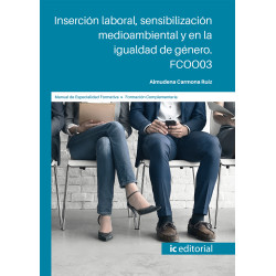 Inserción laboral sensibilización medioambiental y en la igualdad de género. FCOO03