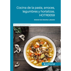 Cocina de la pasta, arroces, legumbres y hortalizas. HOTR0059