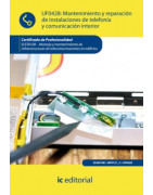 Montaje y mant. de infraestructuras de telecomunic. en edificios ELES0108